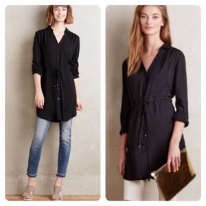 HD in Paris by Anthropologie Black Tunic Dress